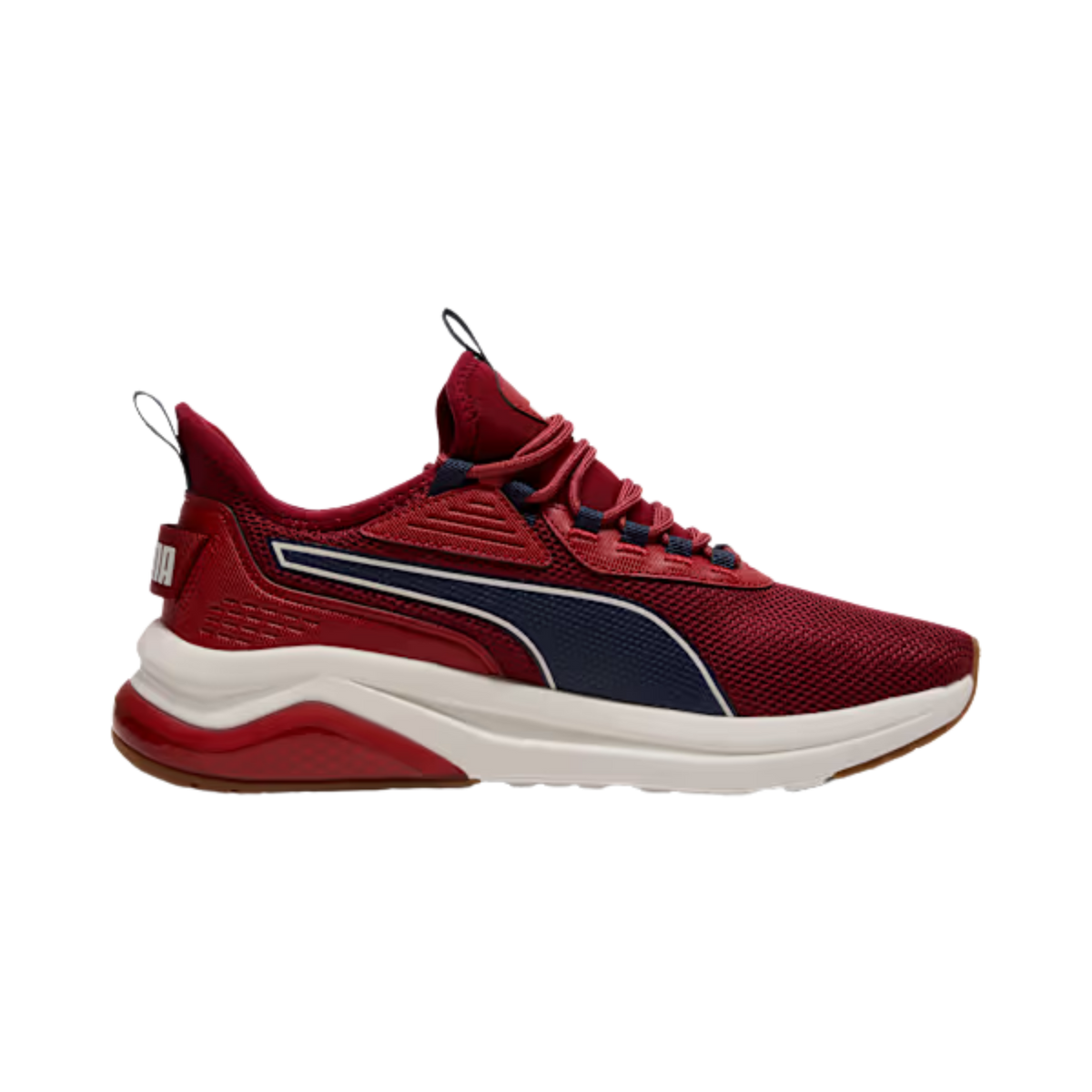 Puma Men Amplifier Sneakers - Team Regal Red Navy Warm White