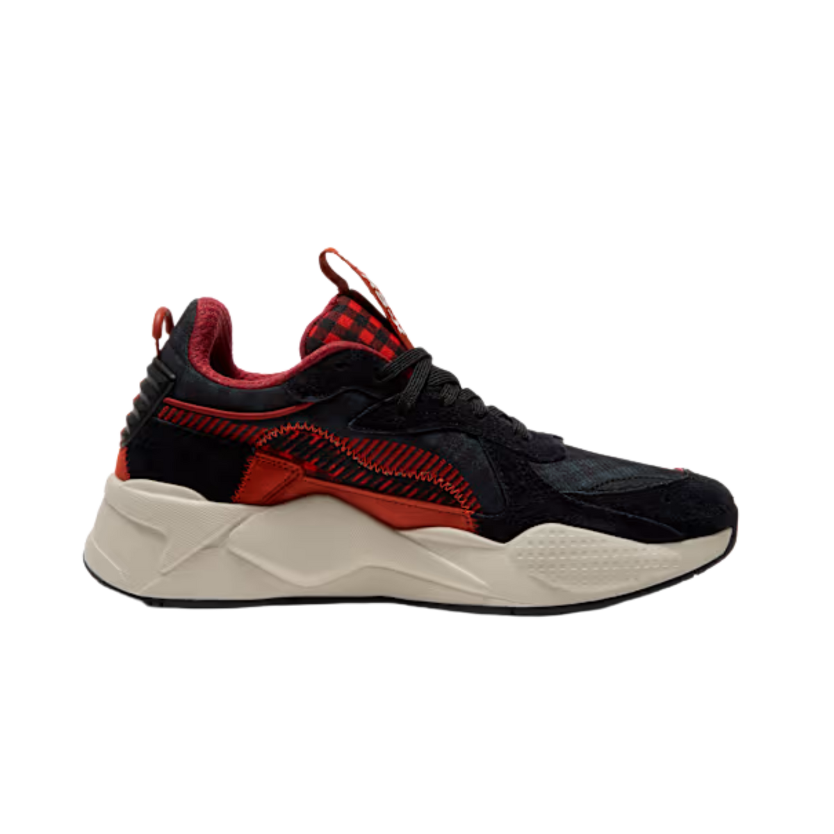 Puma Men RS X Hyper Prep Fall Sneakers - Chili Oil Fierce Red Black