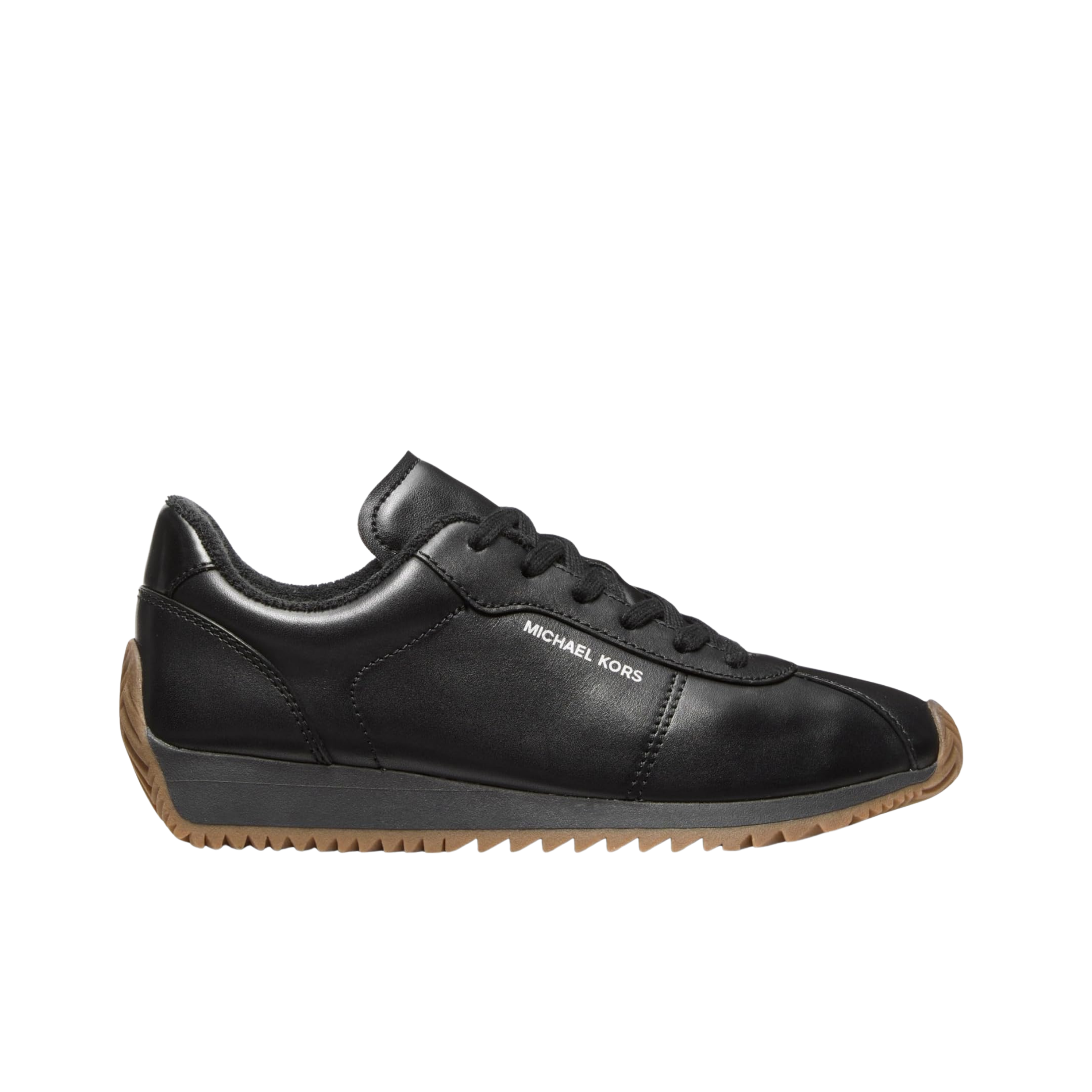 Michael Kors Women Rhodes Leather Trainer - Black