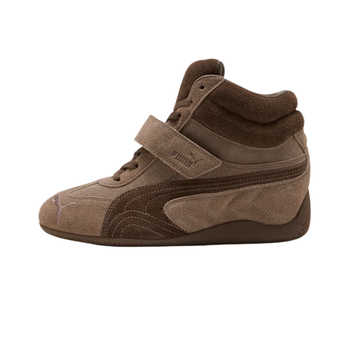 Puma Women Speedcat Wedge Sneakers - Totally Taupe Chocolate