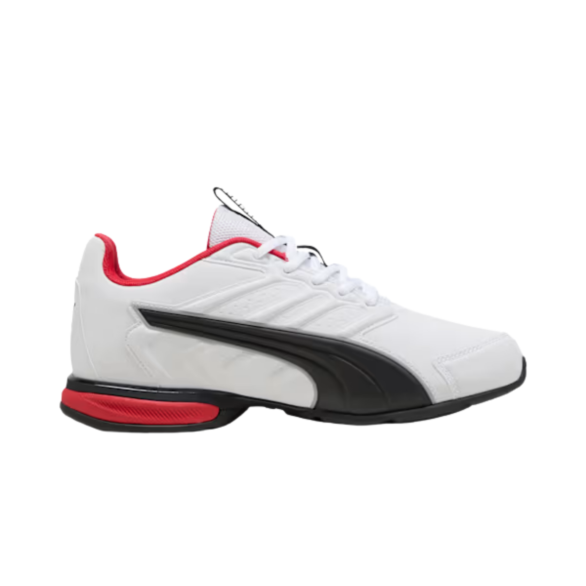 Puma Men Electro SL Sneakers - White Black For All Time Red