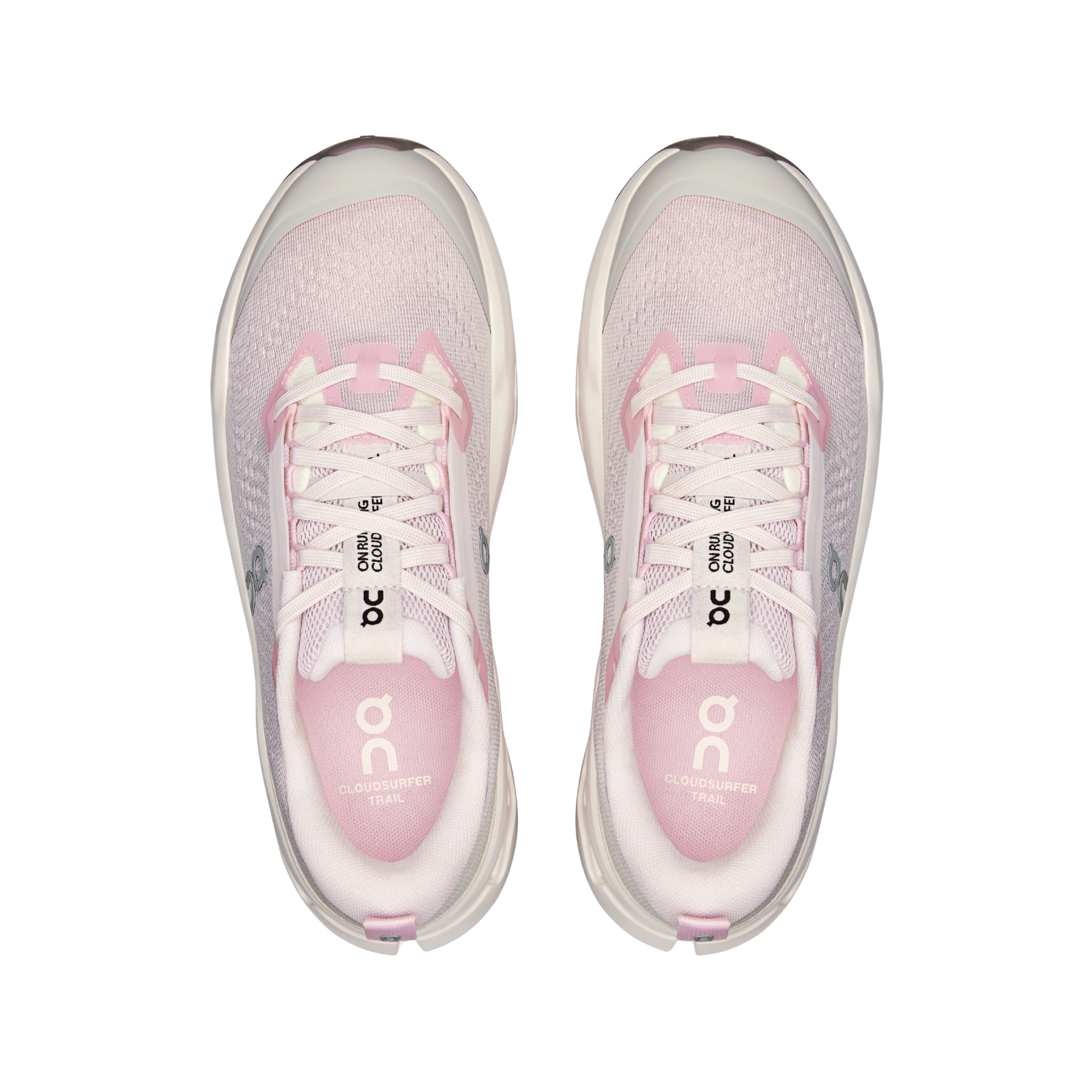 ON Women Cloudsurfer Trail 2 - Lily Gardenia