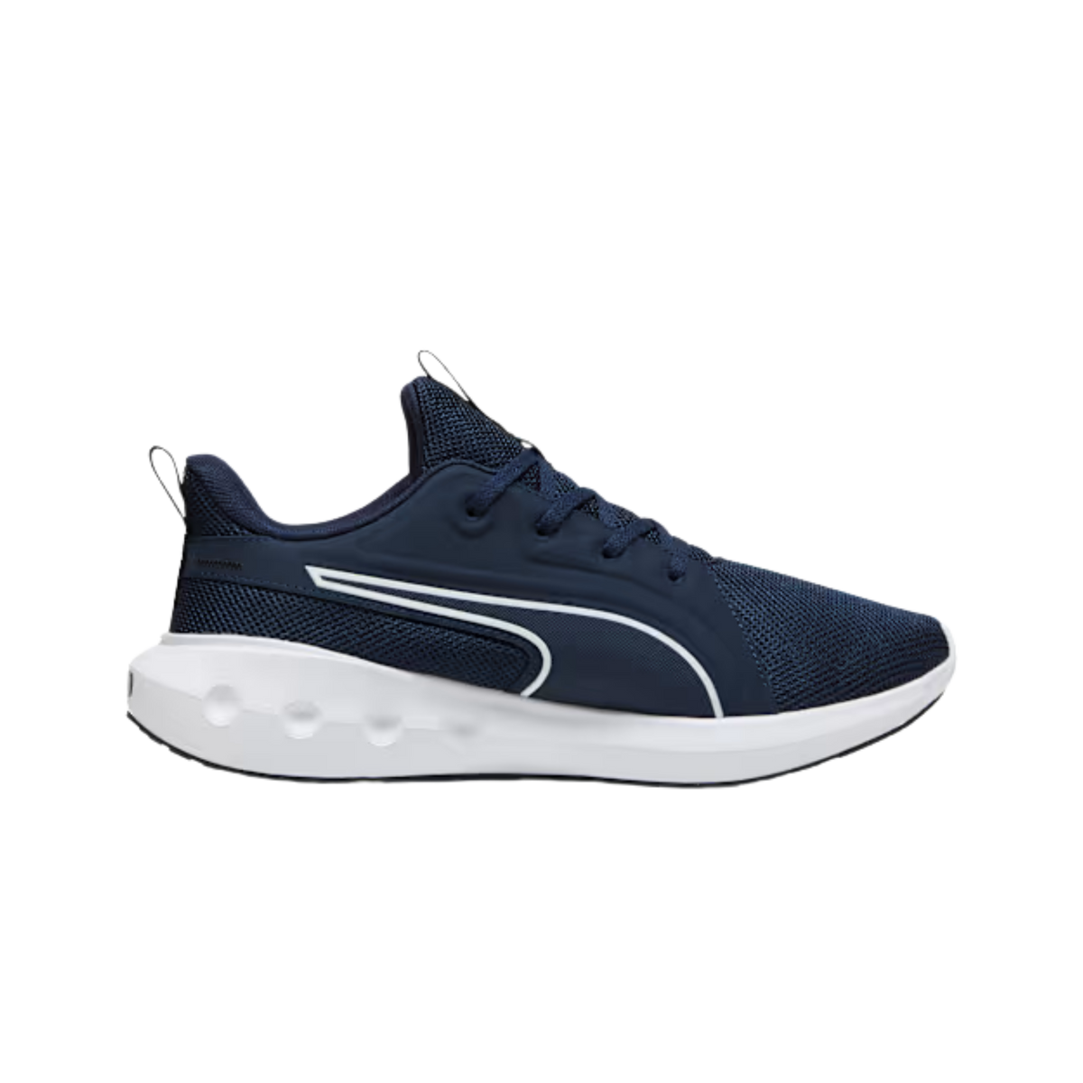Puma Men Softride Carson Lace Up Sneakers - Club Navy White