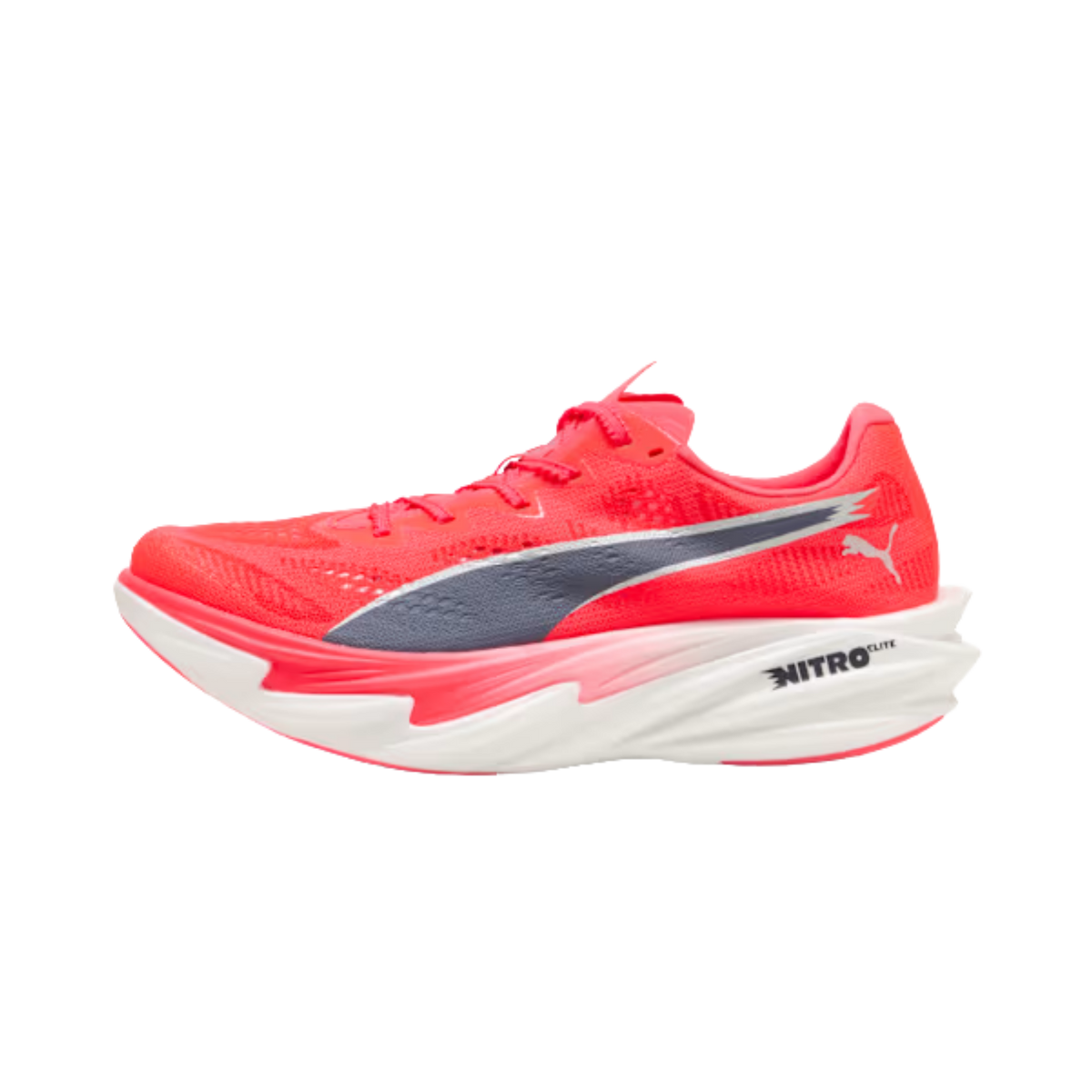 Puma Women Deviate NITRO™ Elite 4 - Ultra Red Inky Depths White