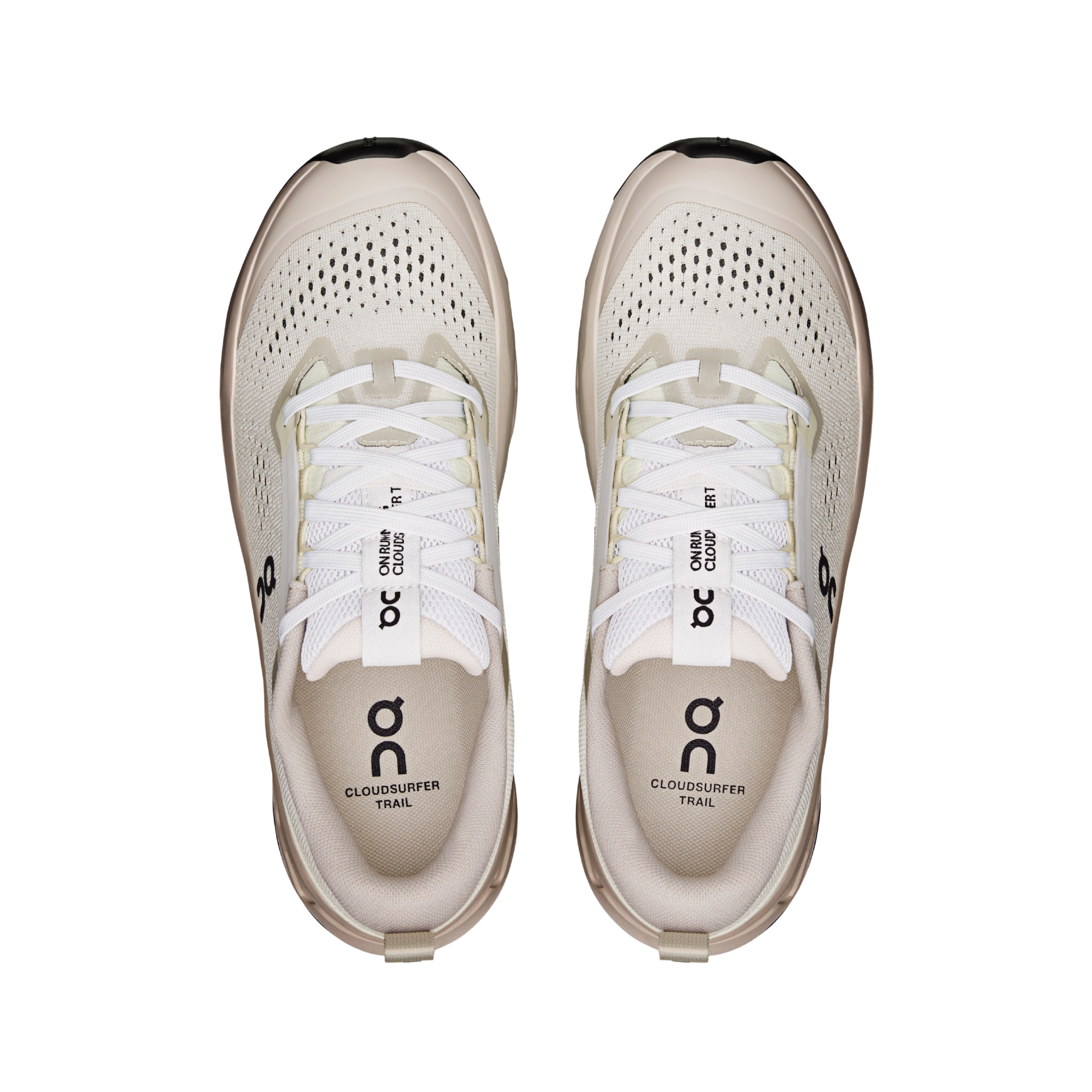 ON Women Cloudsurfer Trail 2 - Frost Truffle