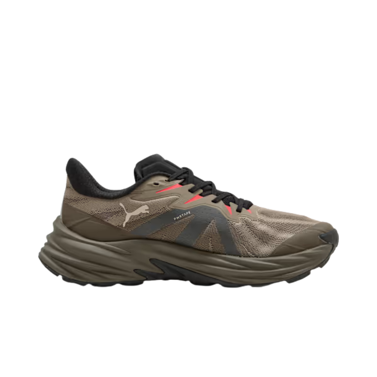 Puma Men Fast Trac Nitro™ 4 - Matte Bronze Mouse Gray Ultra Red