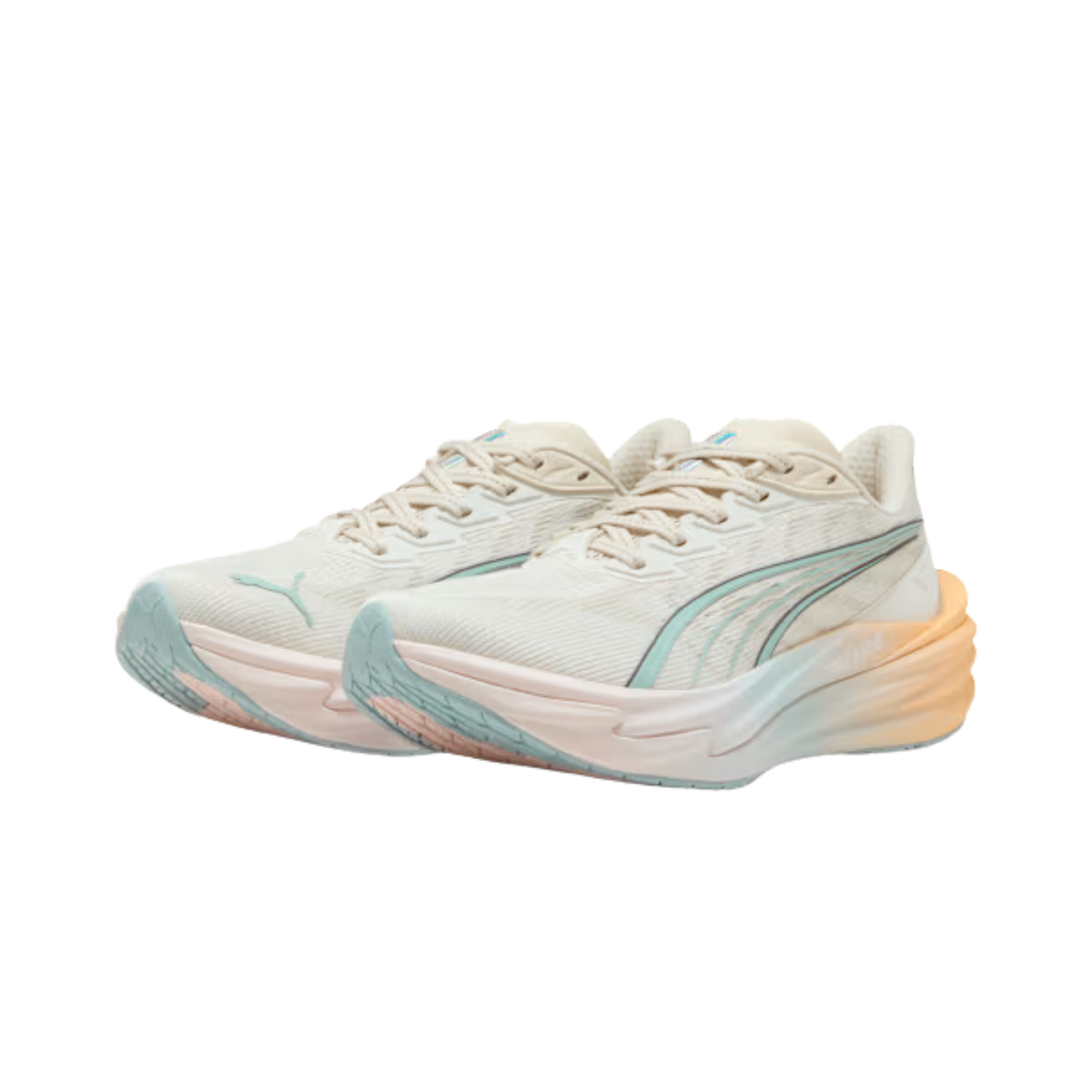Puma Women Deviate NITRO™ 4 Run Club - Warm White Lucite-Vapor Gray