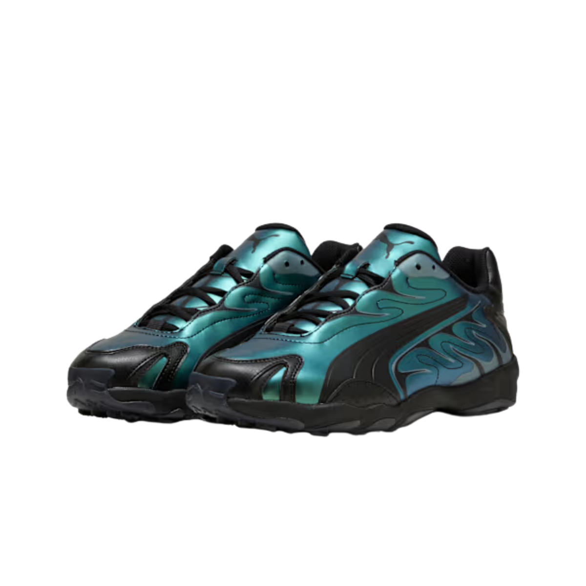 Puma Men Inhale Color Shifting Sneakers - Black