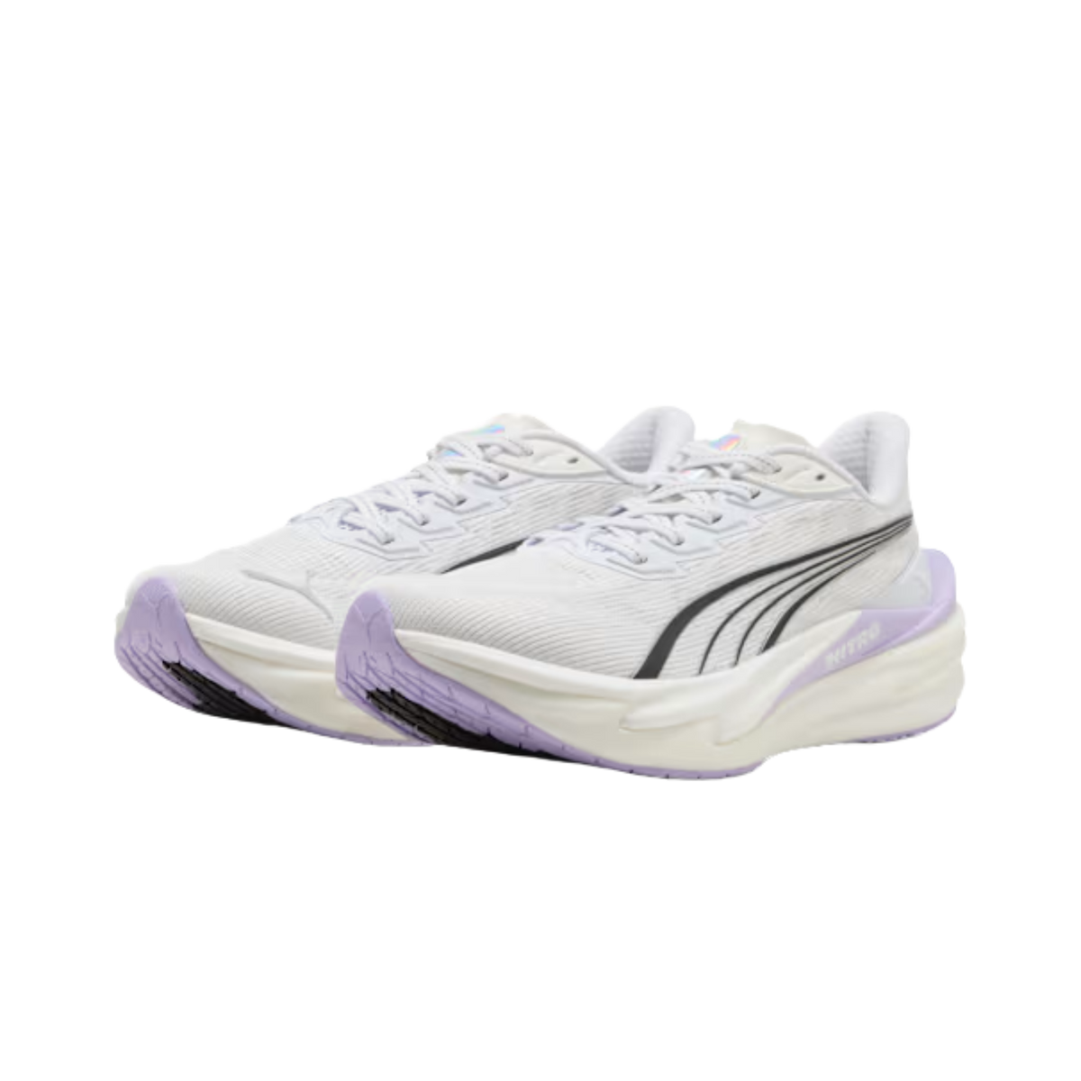 Puma Women Deviate NITRO™ 4 - White Light Lavender