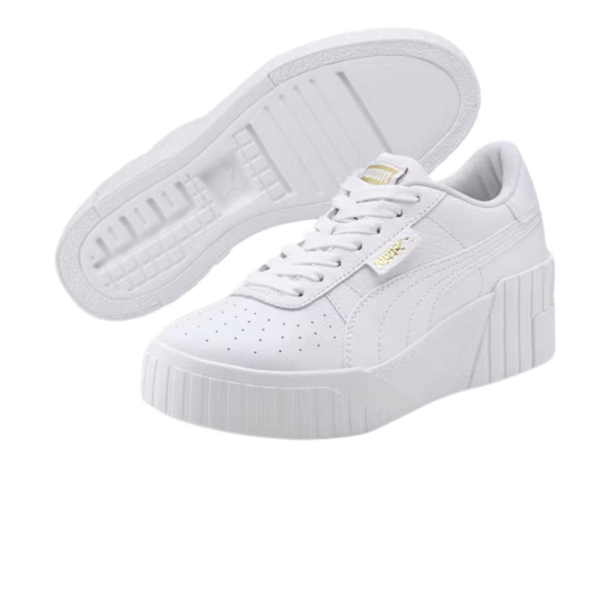 Puma Women Cali Wedge Sneakers - White