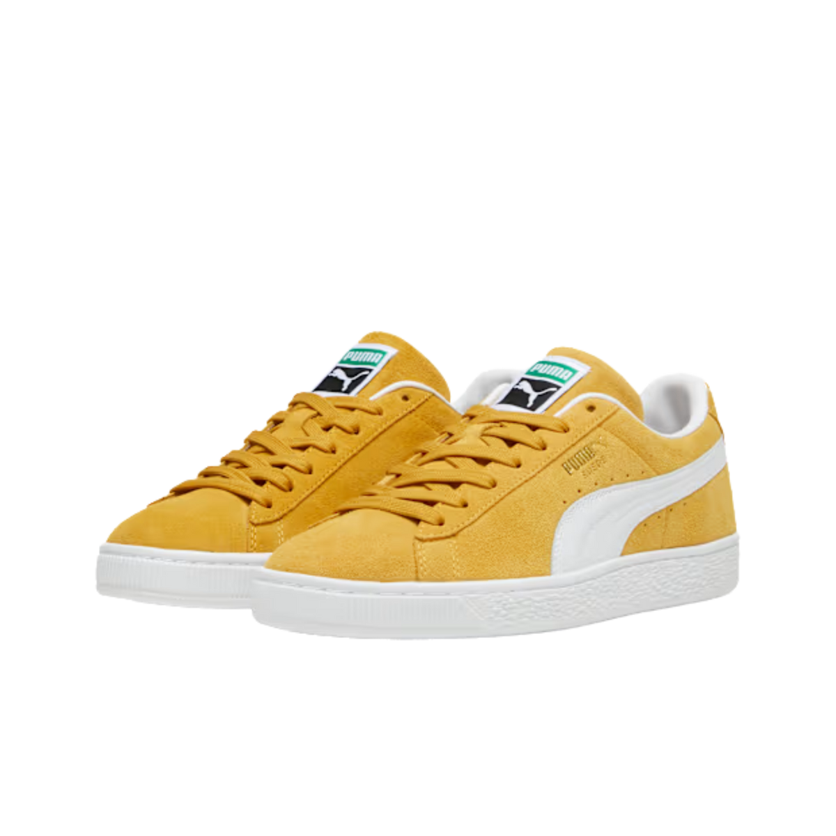 Puma Men Suede Classic Sneakers - Amber White