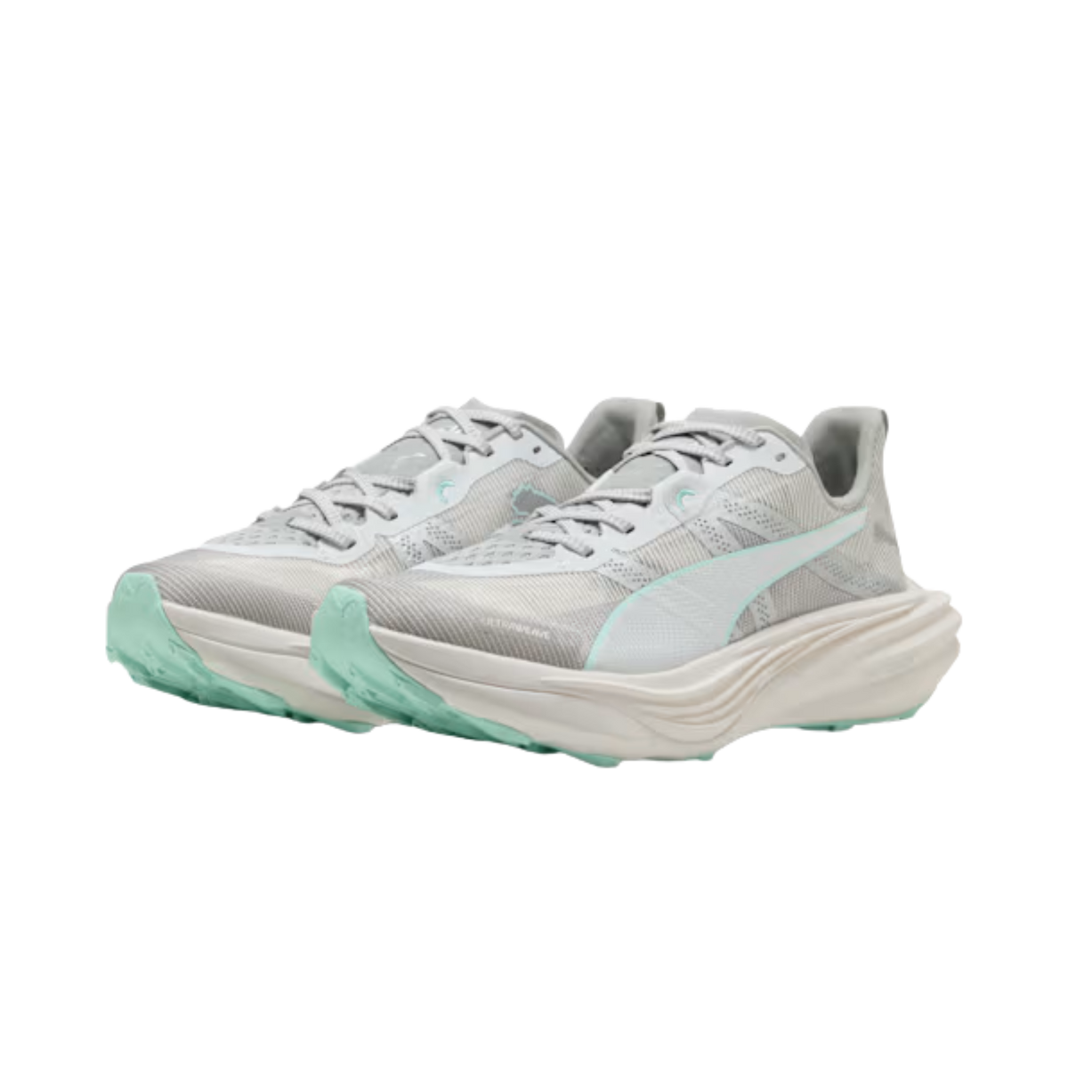 Puma Women Deviate NITRO™ Elite Trail - Feather Gray Mint Melt
