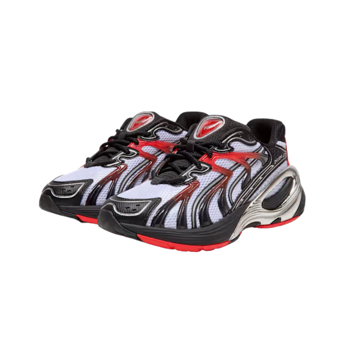 Puma Men Inverse PumaTech X Sneakers - White Black For All Time Red