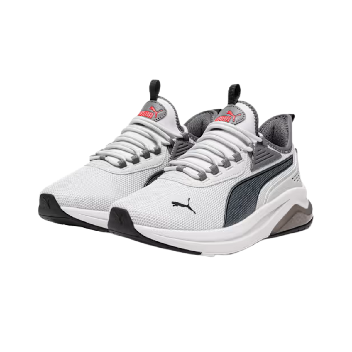 Puma Men Amplifier Sneakers - Cool Light Gray Cool Dark Gray