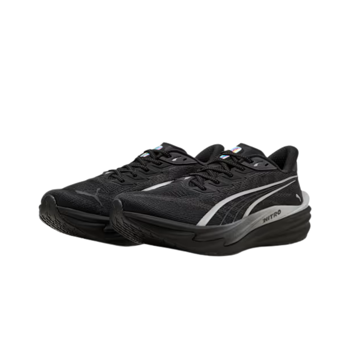 Puma Men Deviate Nitro™ 4 Brightstride - Black Silver