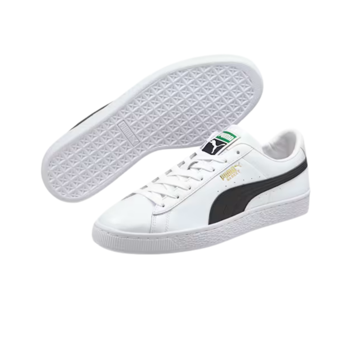 Puma Men Basket Classic XXI Sneakers - White Black