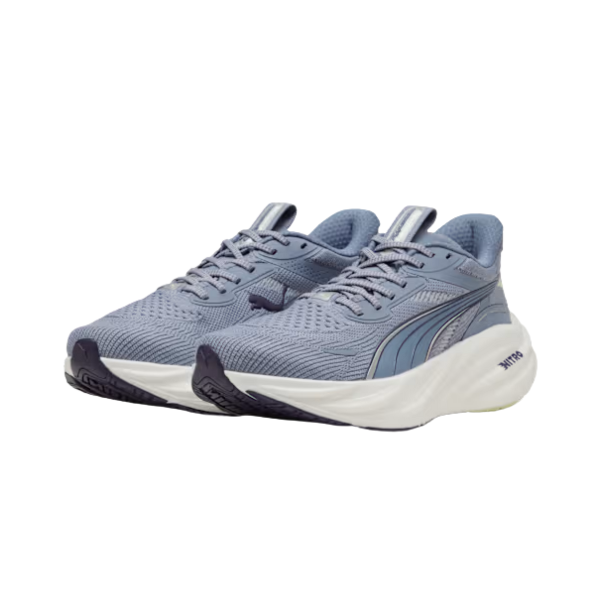 Puma Women Magnify Nitro™ 3 - Gray Sky Deep Plum Vibrant Silver