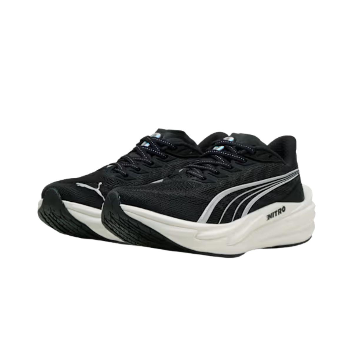 Puma Women Deviate NITRO™ 4 - Black White Silver