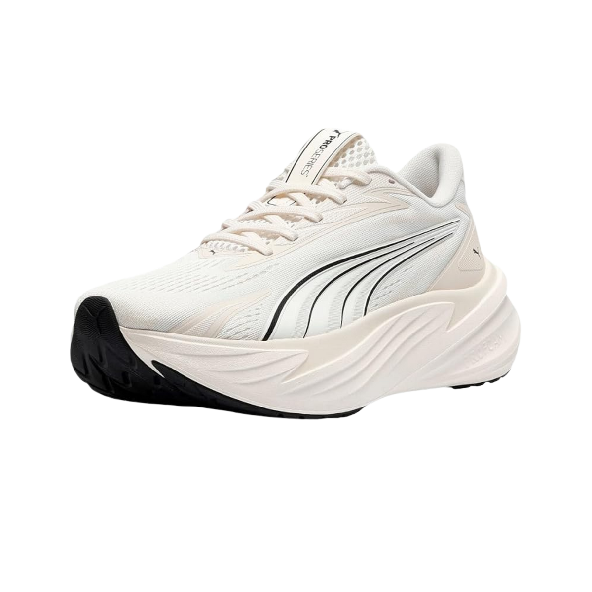 Puma Women Maxima Pro Running Shoes - Alpine Snow Warm White
