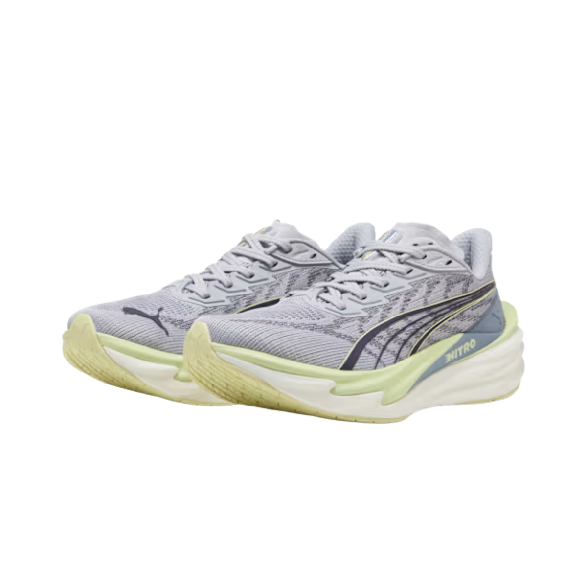 Puma Women Deviate NITRO™ 4 - Vibrant Silver Apple Spritz