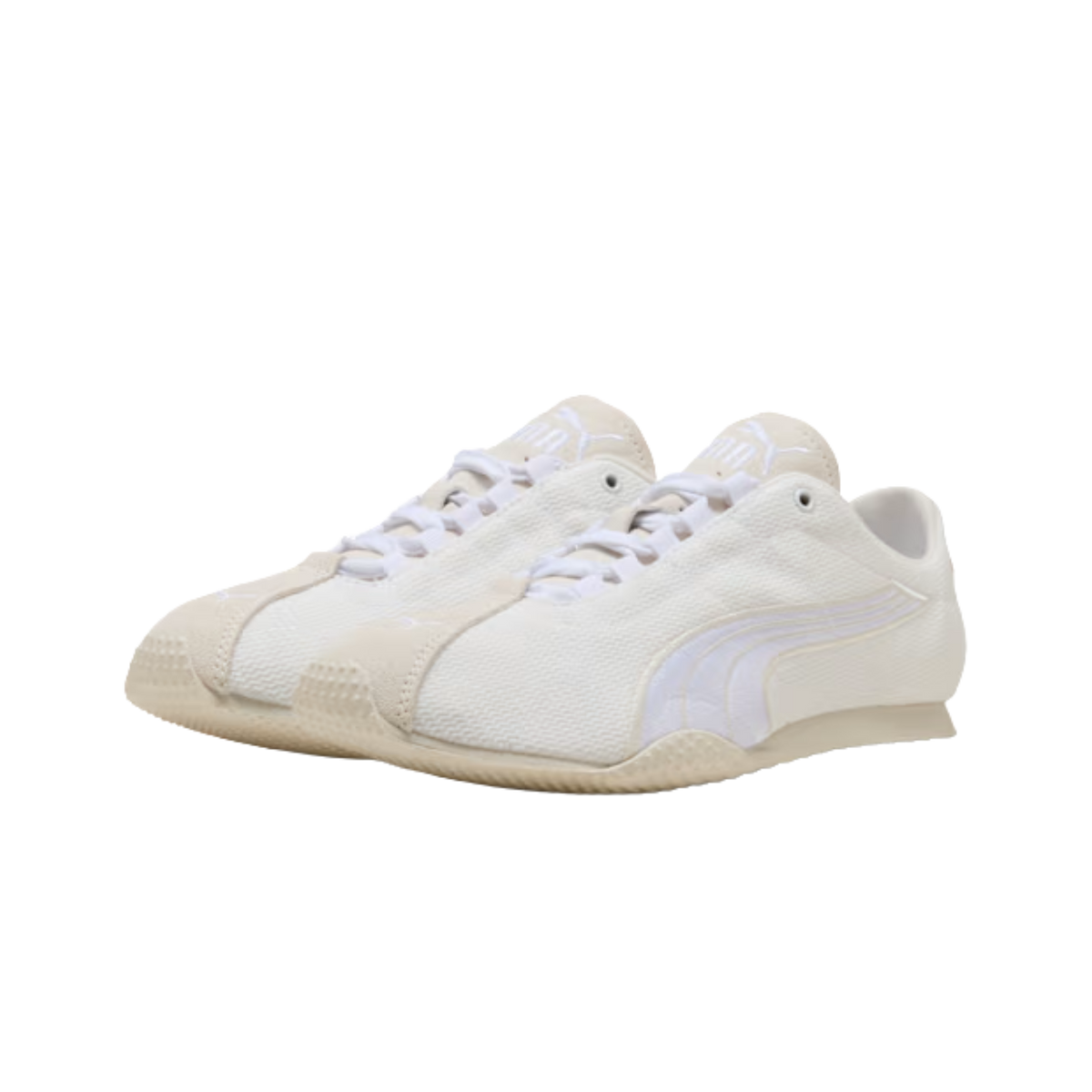 Puma Men H Street Embroidery Sneakers - White Vapor Gray