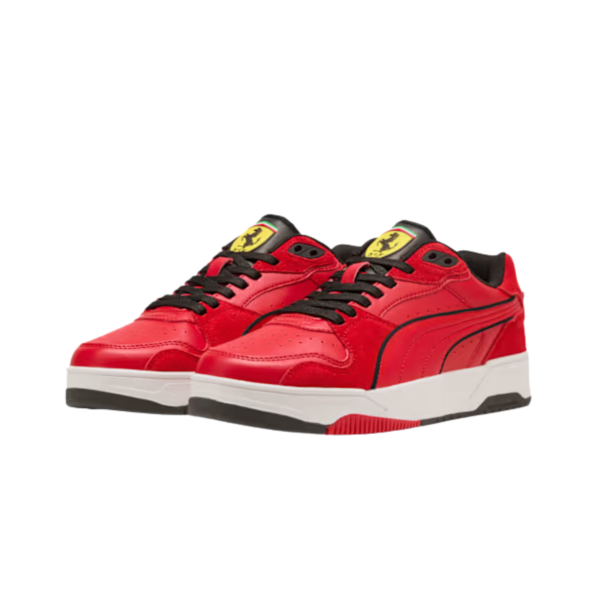 Puma Men Scuderia Ferrari Rebound Break Sneakers - Rosso Corsa Black