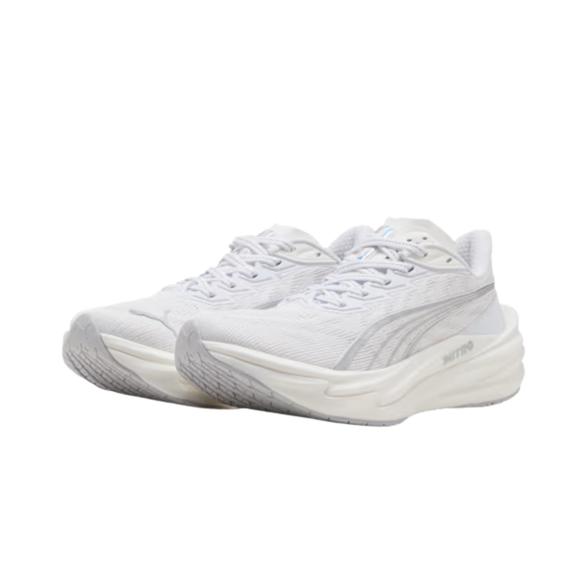 Puma Women Deviate NITRO™ 4 - White Feather Gray