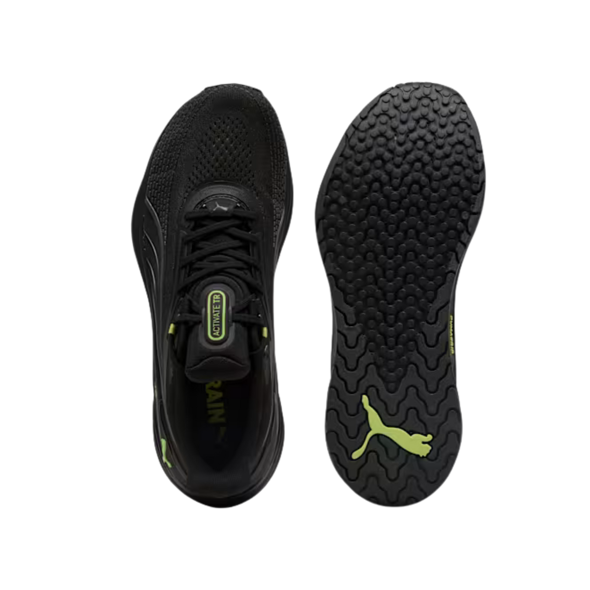 Puma Women Activate NITRO™ Training Shoes - Black Sunny Lime Cool Dark Gray