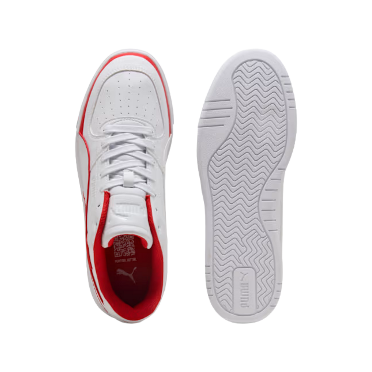 Puma Men F1® Caven III Sneakers - White Pop Red