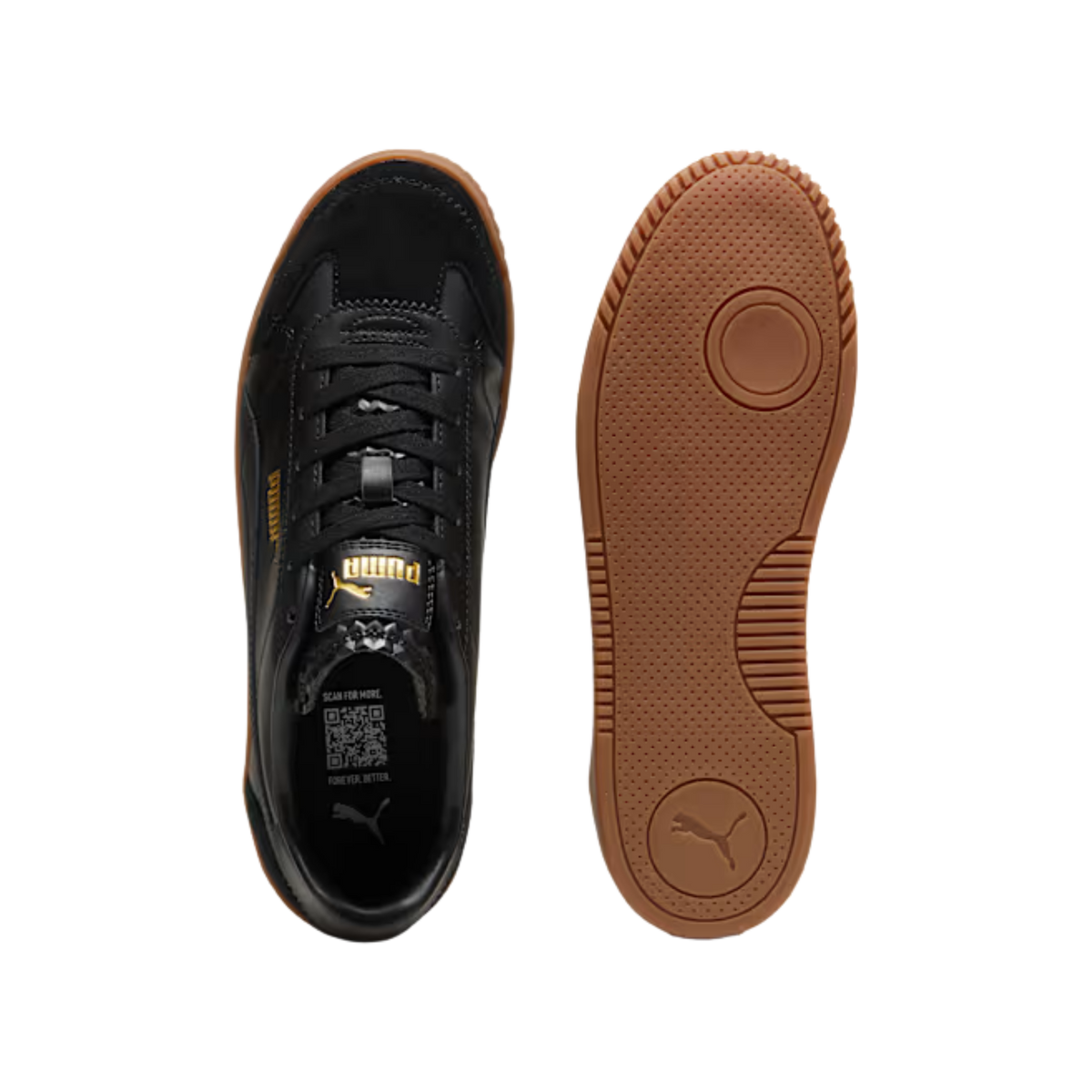 Puma Men Club 5v5 Lux Sneakers - Black Gold