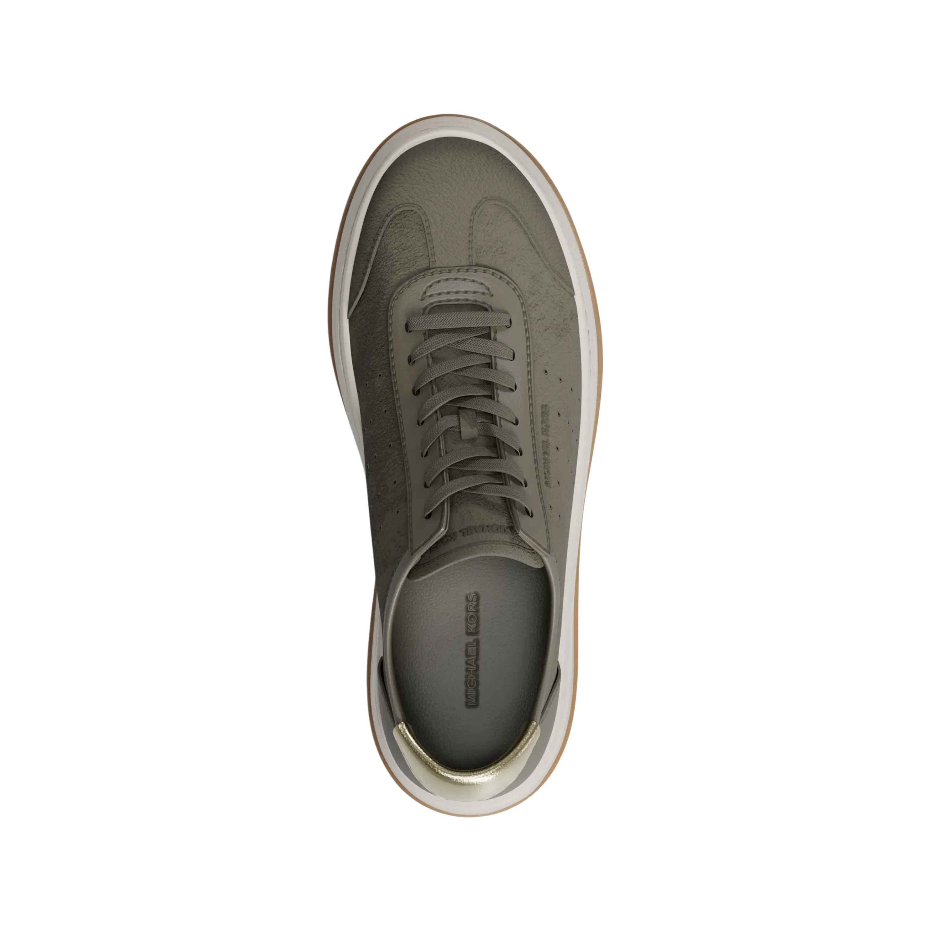 Michael Kors Women Hayes T Toe Platform Sneaker - Birch