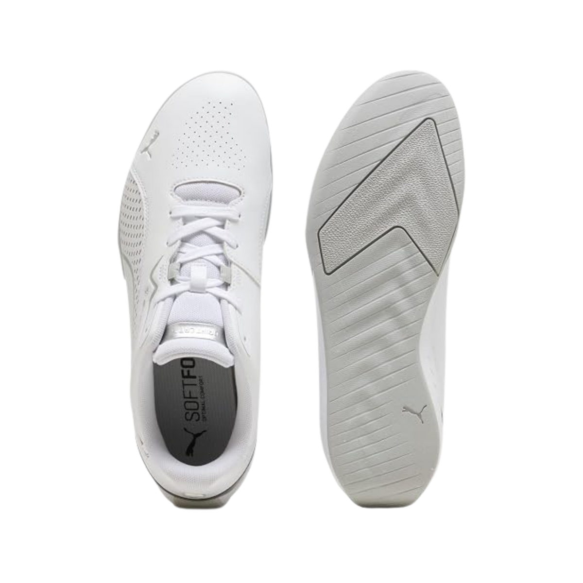 Puma Men BMW M Motorsport Drift Cat 11 Sneakers - White Flat Light Gray