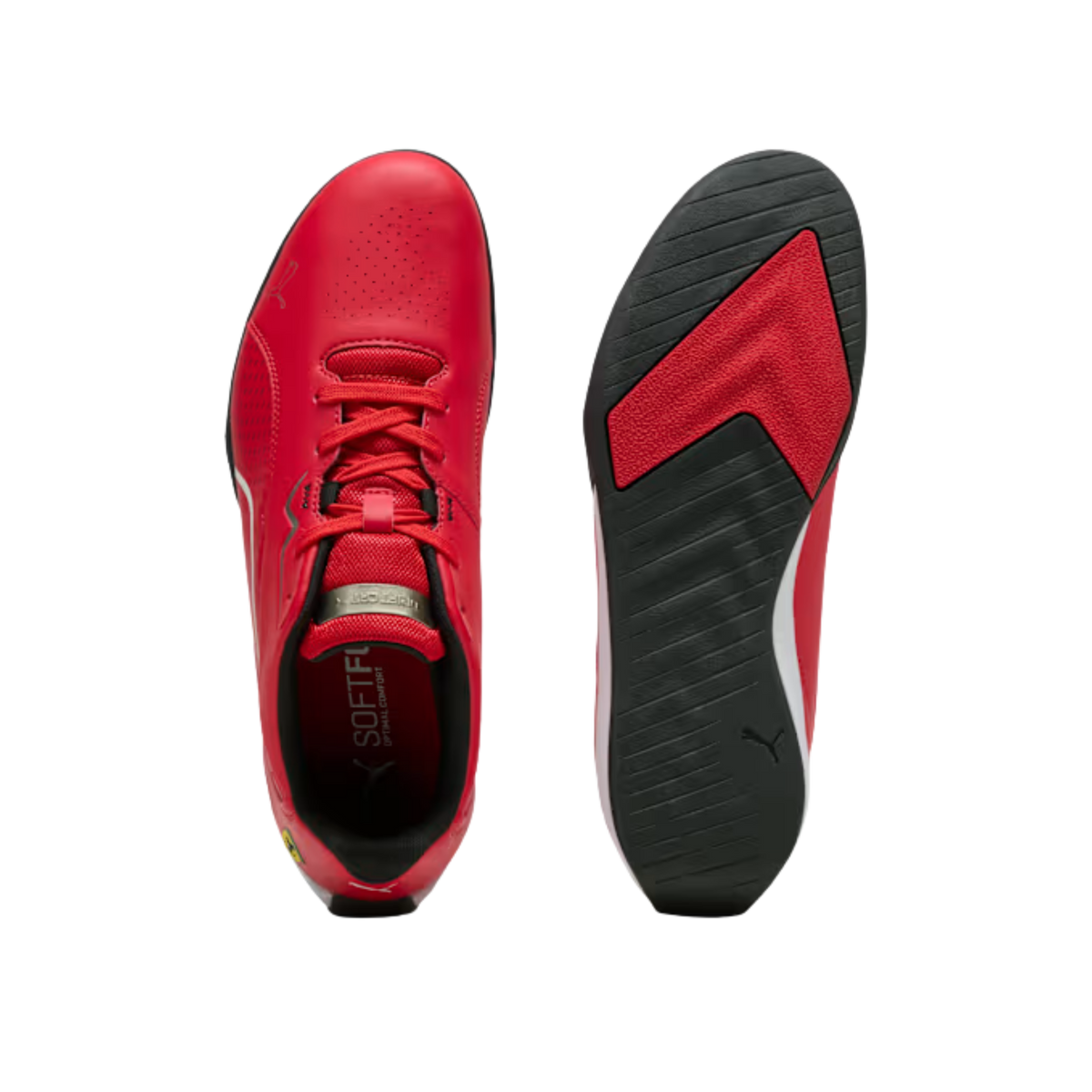 Puma Men Scuderia Ferrari Drift Cat 11 Sneakers - Rosso Corsa White