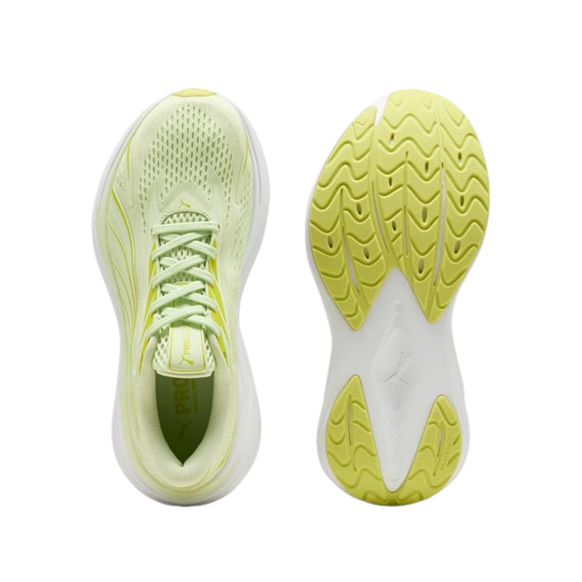 Puma Women Maxima Pro Running Shoes - Lux Lime White Apple Spritz
