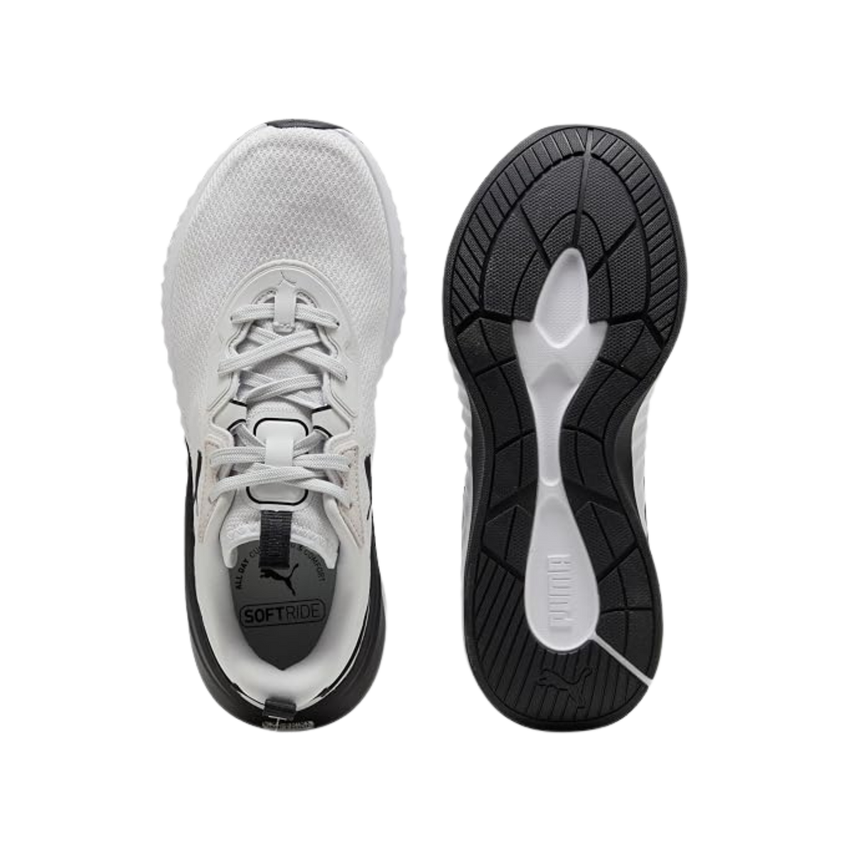Puma Women Softride Sera Cross Training Shoes - Feather Gray Black