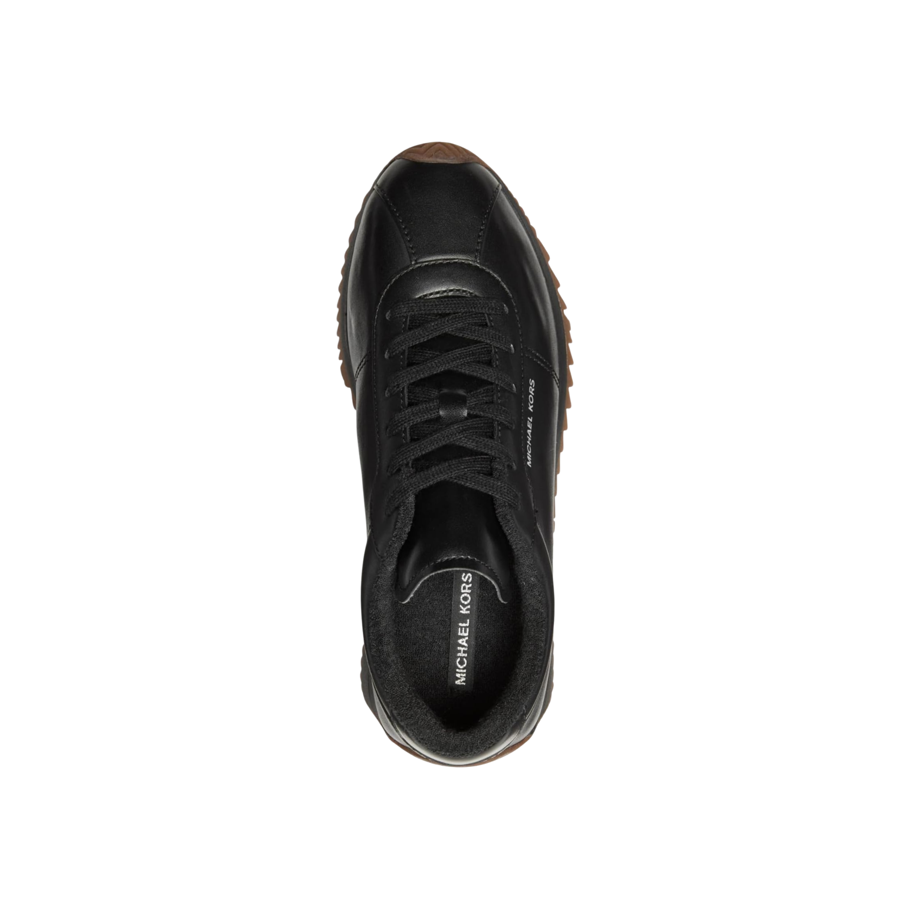 Michael Kors Women Rhodes Leather Trainer - Black
