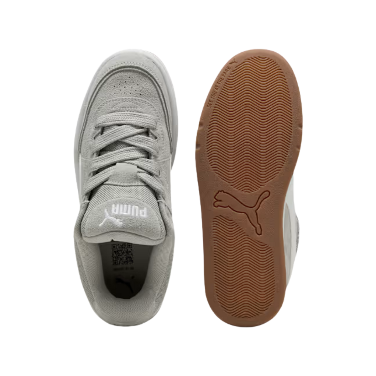 Puma Men Park Lifestyle SK8 Sneakers - Smokey Gray Feather Gray