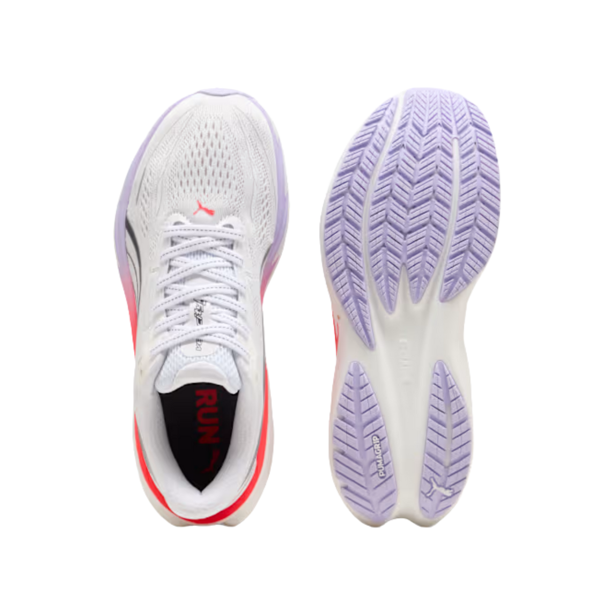 Puma Women Velocity NITRO™ 5 Sneaker - White Ultra Red Light Lavender