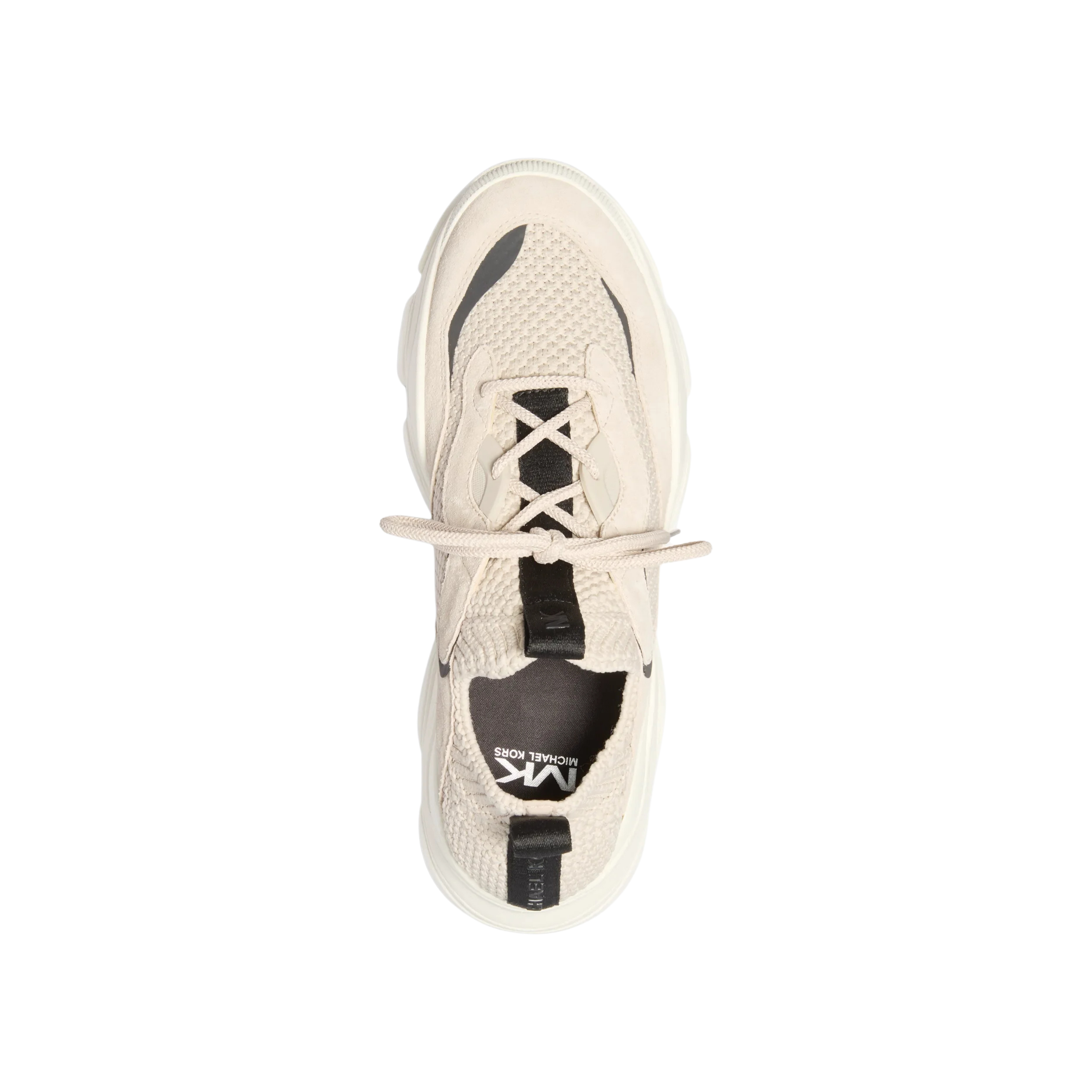 Michael Kors Men Atlas Knit Trainer Sneaker - Light Sand