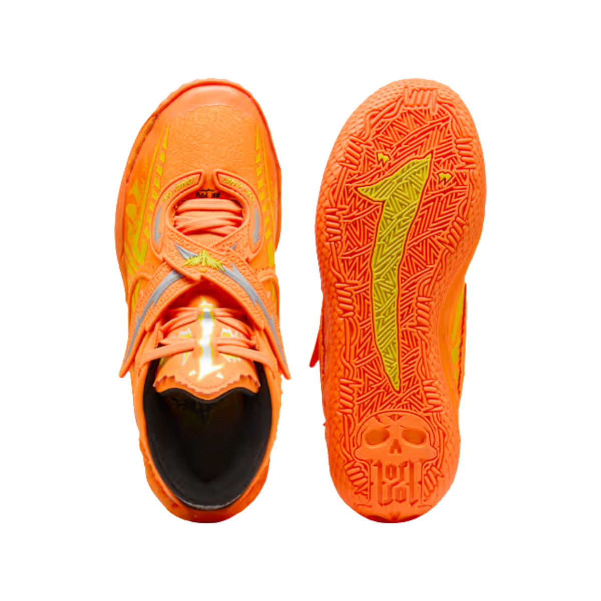 Puma Men X Fast & Furious LaFrancé MB.05 LA Basketball Shoes - Heat Fire Lux Lime