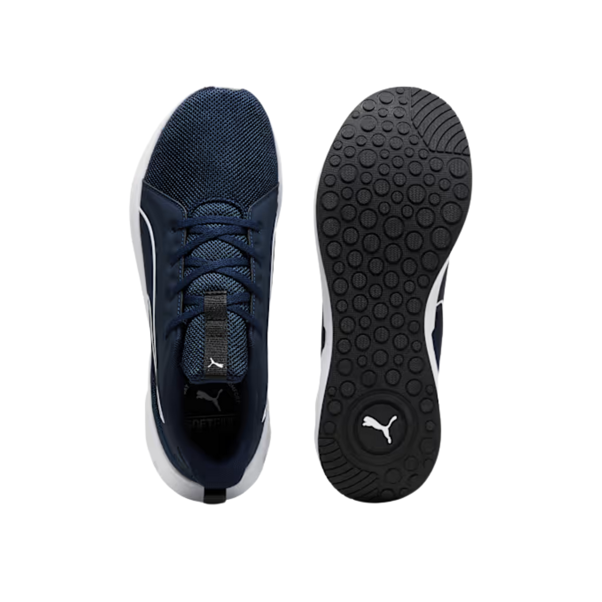 Puma Men Softride Carson Lace Up Sneakers - Club Navy White