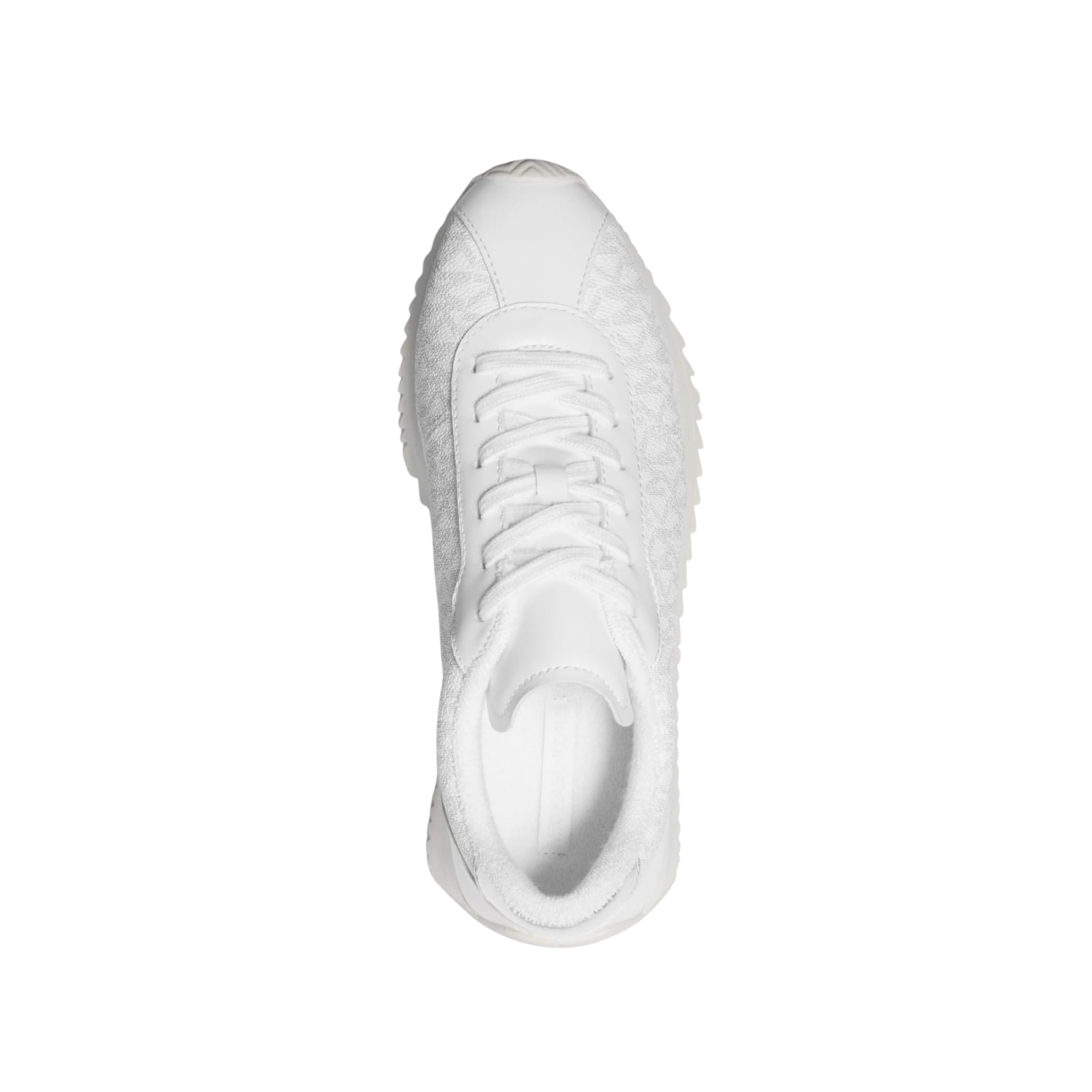 Michael Kors Women Rhodes Signature Logo Trainer - Bright White