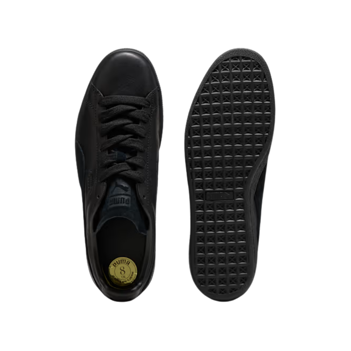 Puma Men Suede Dressed Sneakers - Black