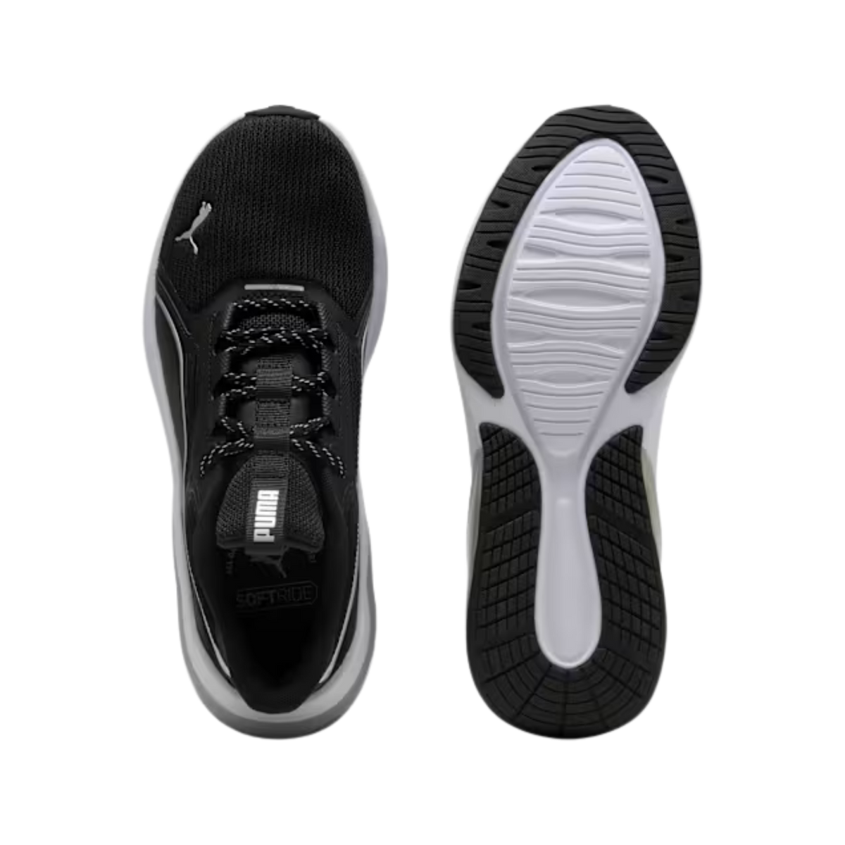 Puma Men Cell Thrill Dash Sneakers - Black Silver