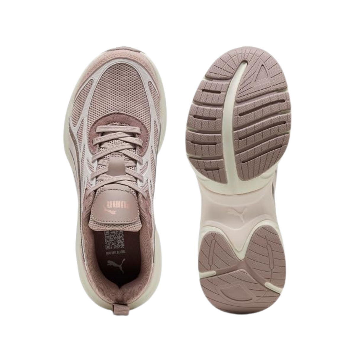 Puma Women Softride Escalate Sneakers - Rose Latte Jasmine Flower Sandstone Warm White