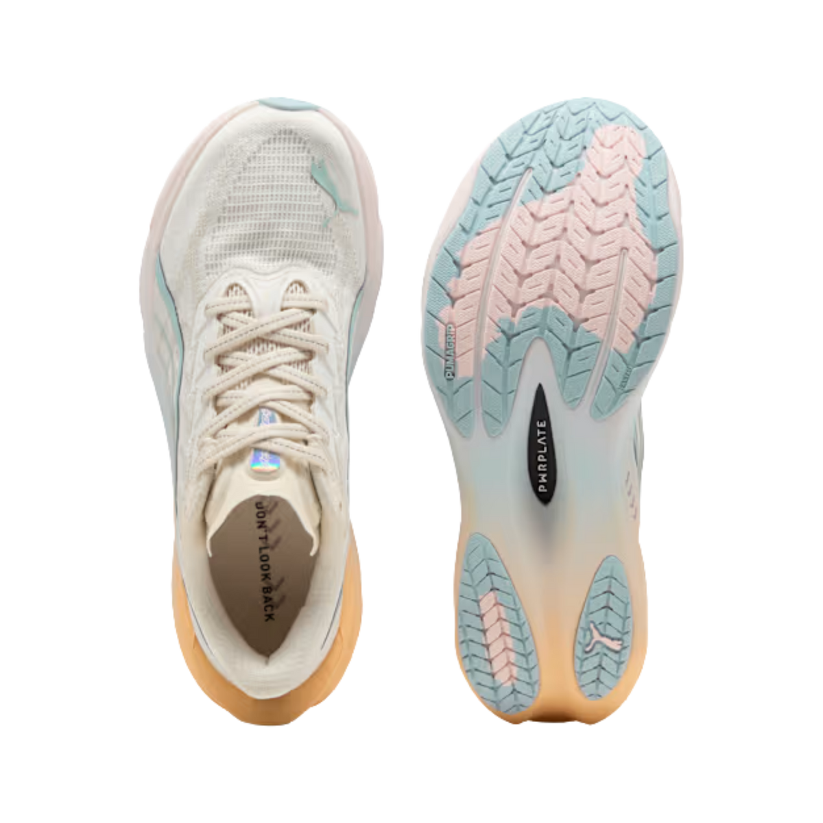 Puma Women Deviate NITRO™ 4 Run Club - Warm White Lucite-Vapor Gray