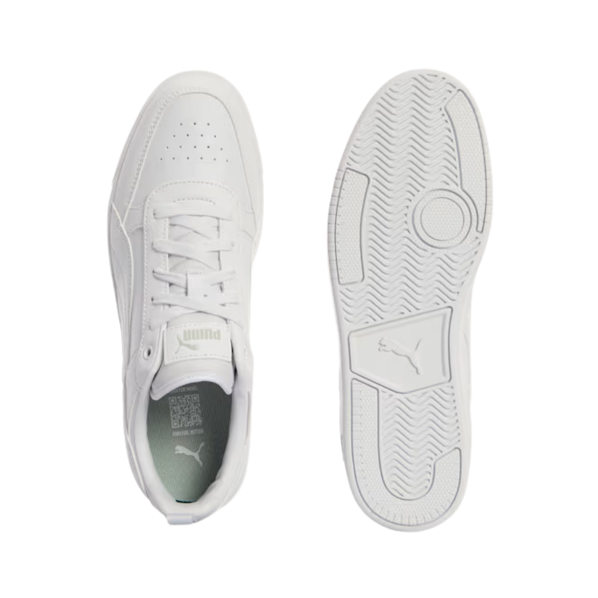 Puma Men Dribble Sneakers - Warm White