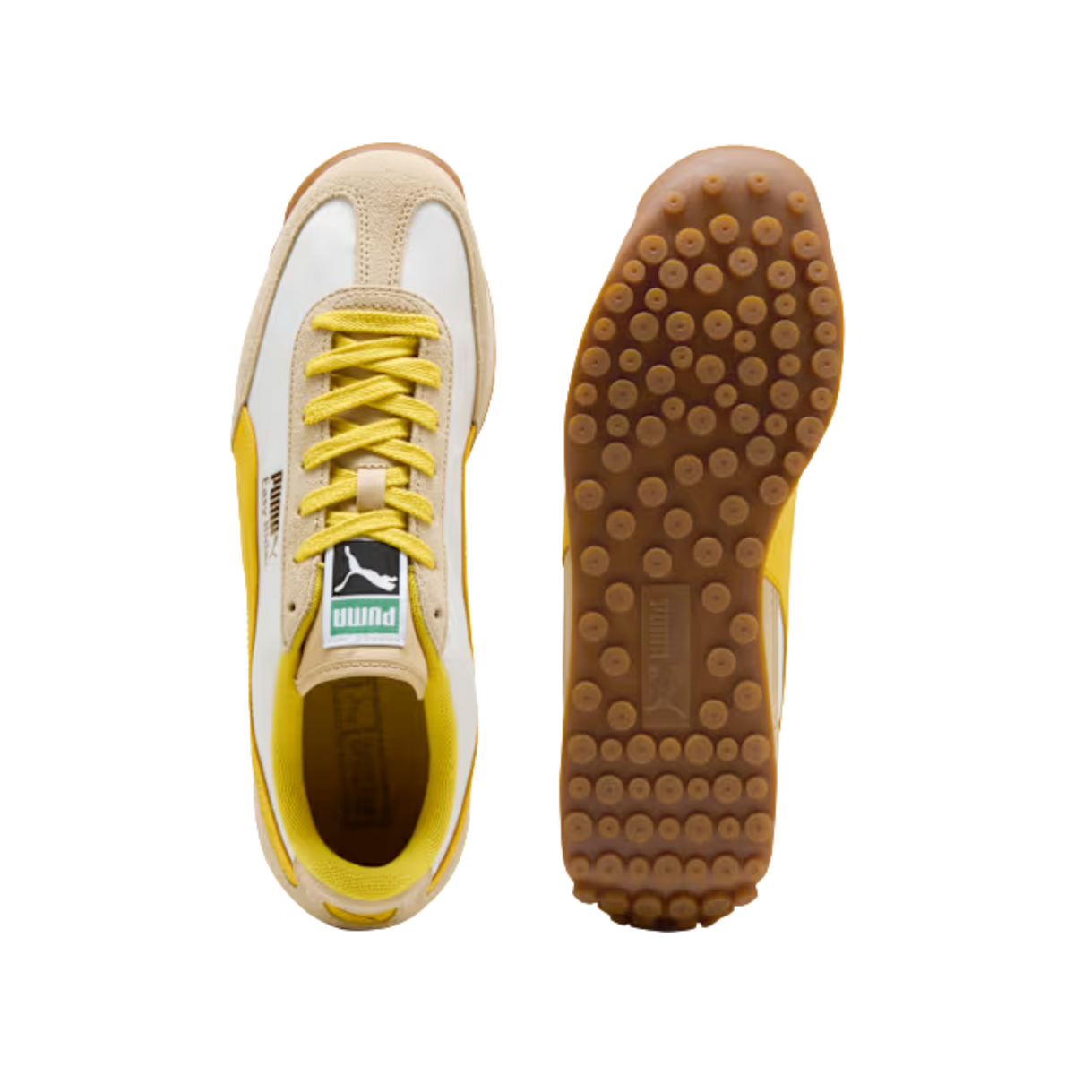 Puma Men Easy Rider Vintage Sneakers - Alpine Snow Dazzling Yellow