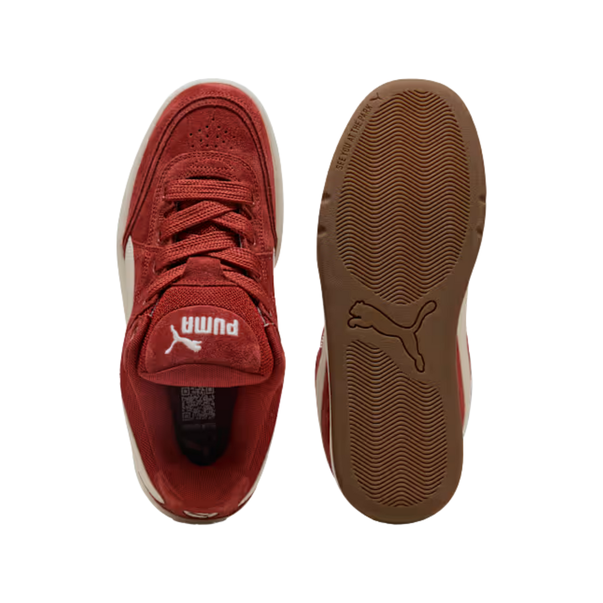 Puma Men Park Lifestyle SK8 Sneakers - Bordeaux Red Alpine Snow