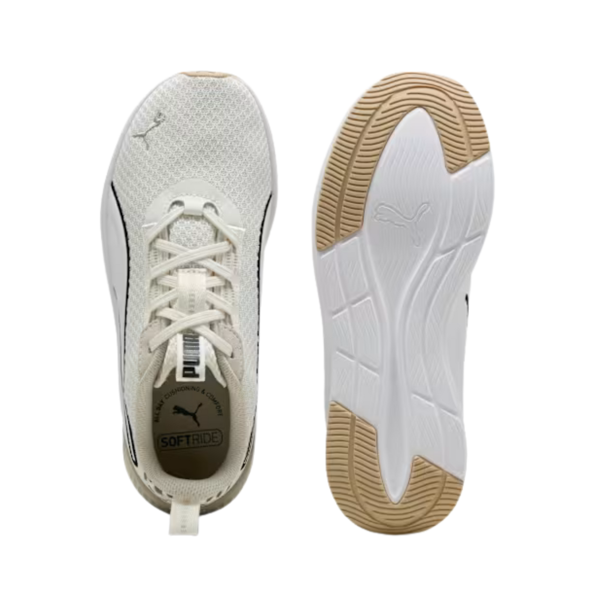 Puma Women Softride Harli Hybrid Skins - Warm White Desert Dust